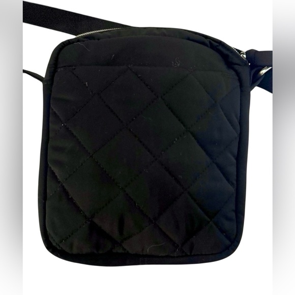 Vera Bradley Black Quilted Crossbody Bag - Picture 2 of 3